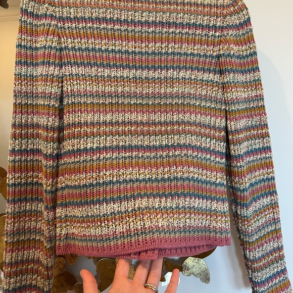 Chanel tweed sweater zip up jacket - Picture 9 of 9